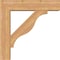 Ekena Millwork Funston Block Smooth Bracket w/ Offset Brace, Western Red Cedar, 7 1/2"W x 32"D x 32"H BKT0806X32X32FST05SWR - alternate 3
